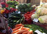 Sarlat market